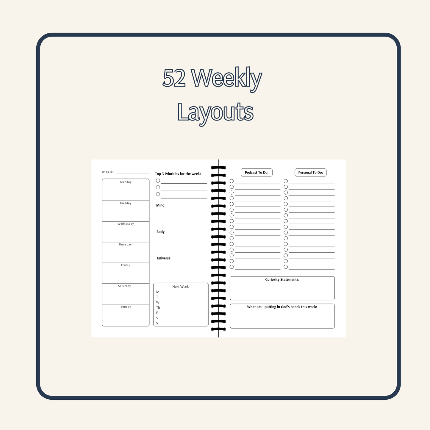 Andi's Friendly Podcast Planner