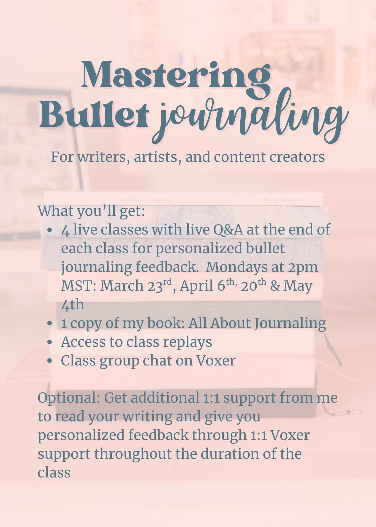 Mastering Bullet Journaling Class
