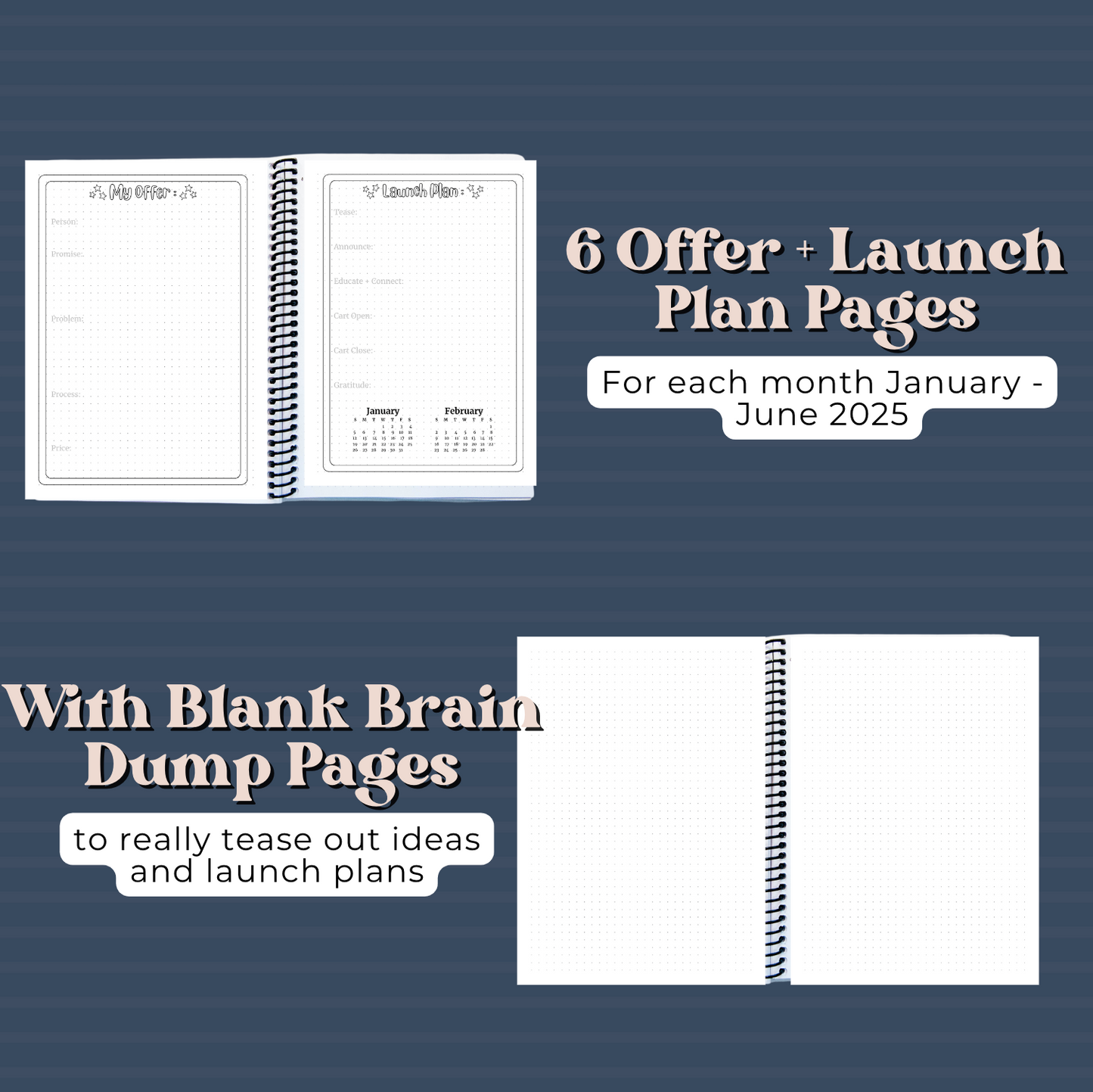 Alex's Business Bullet Journal, January - June 2025