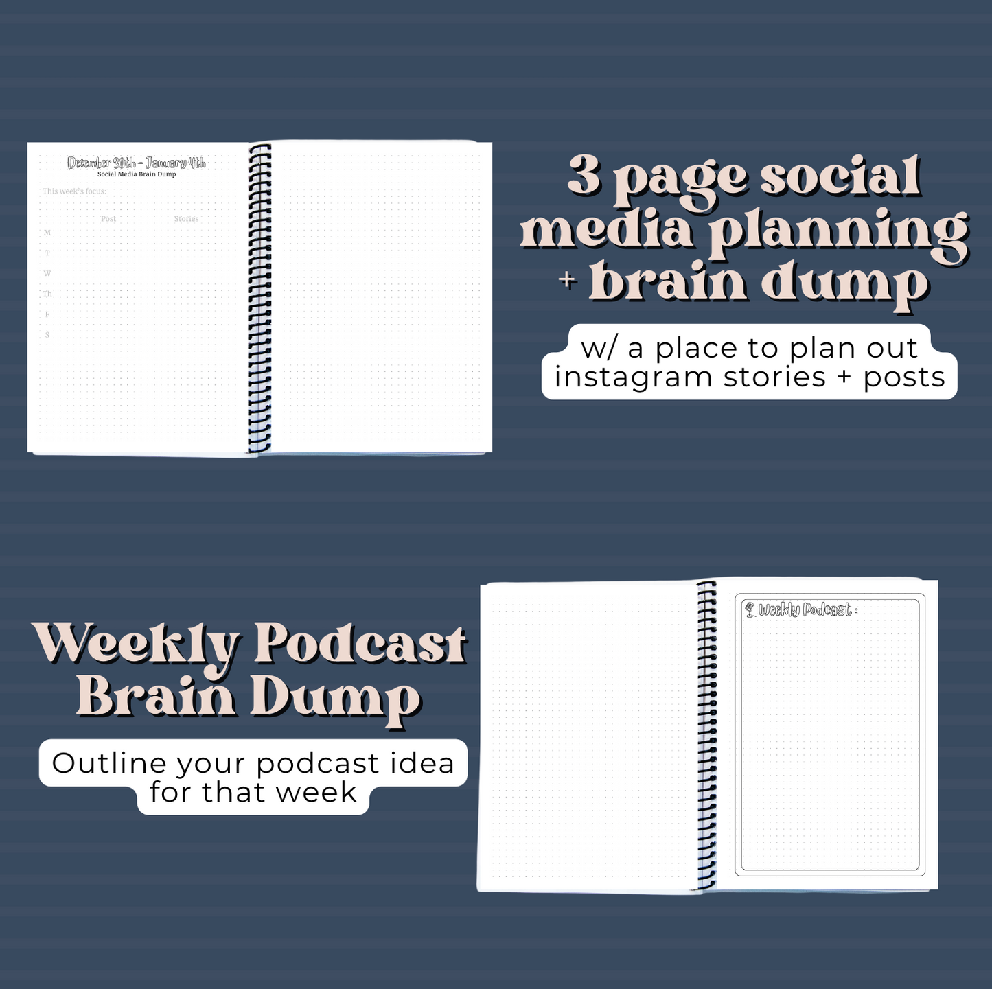 Alex's Business Bullet Journal, January - June 2025