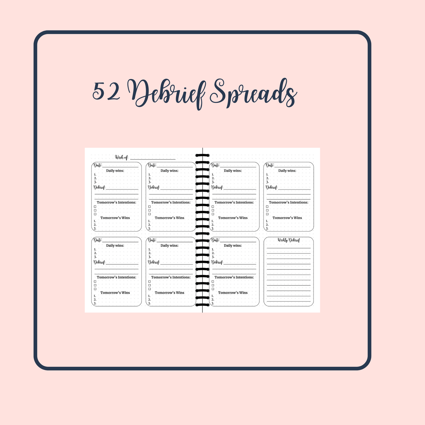 Anne's Daily Debrief Journal