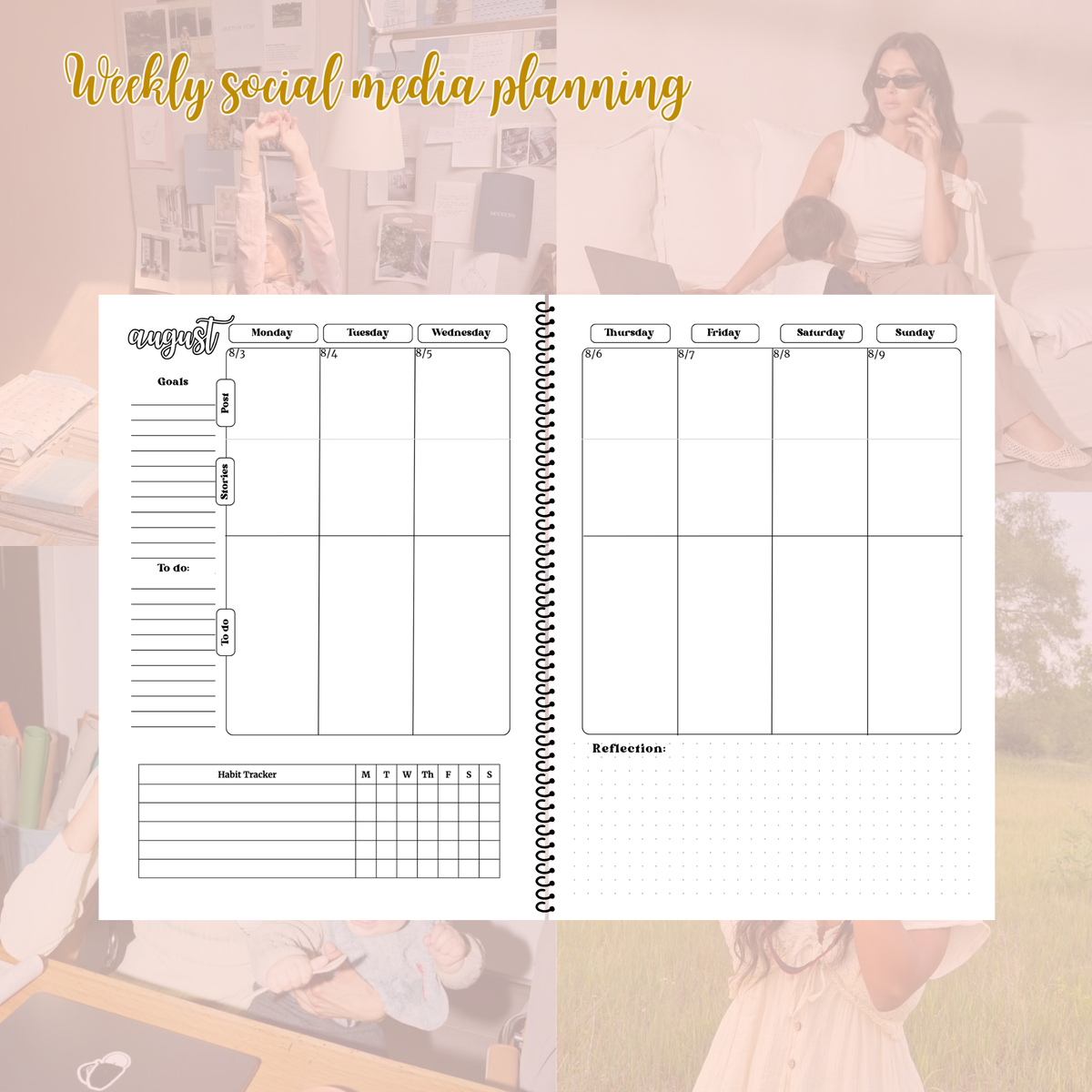 Ally’s Content + Business Girly Planner