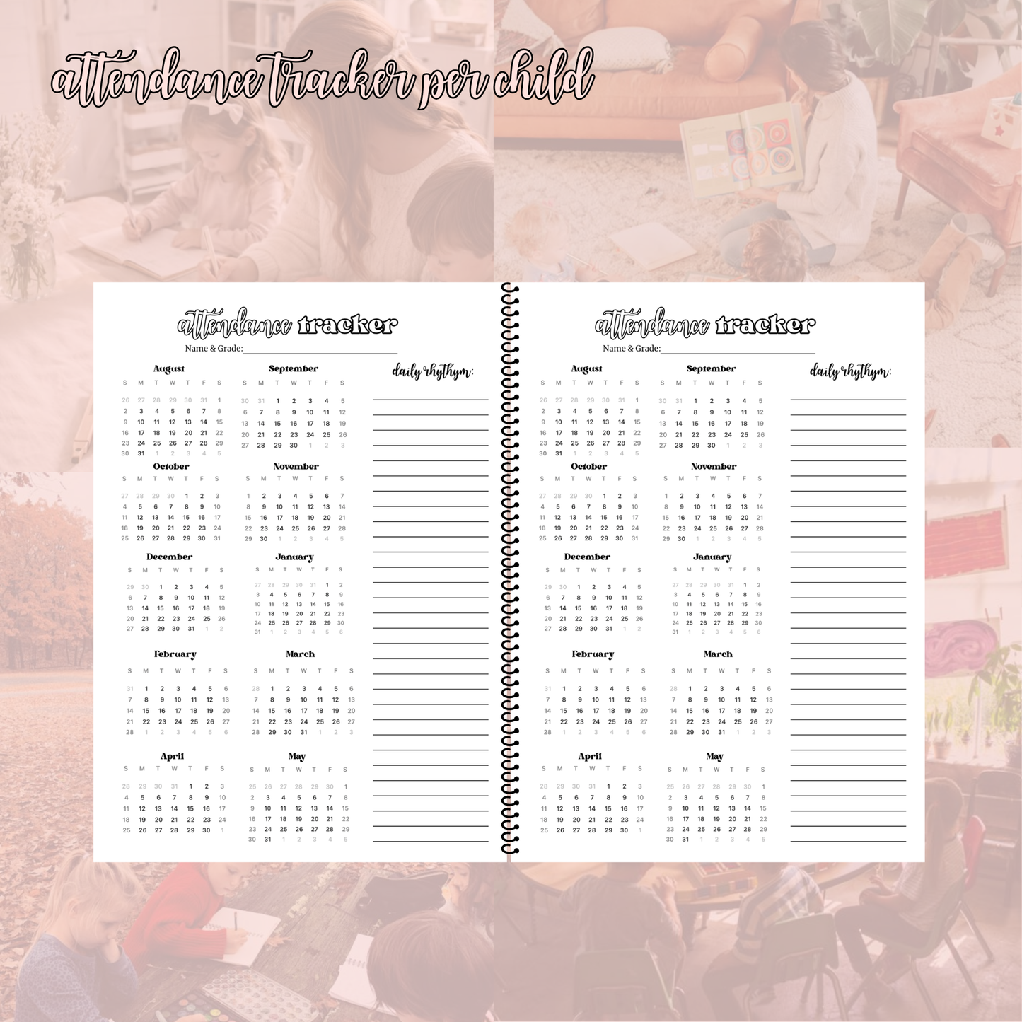 Bailey's Custom Homeschool Planner