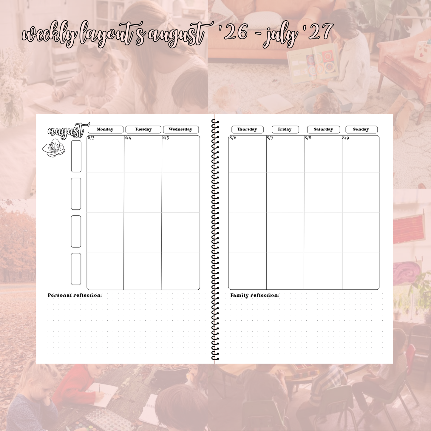 Bailey's Custom Homeschool Planner