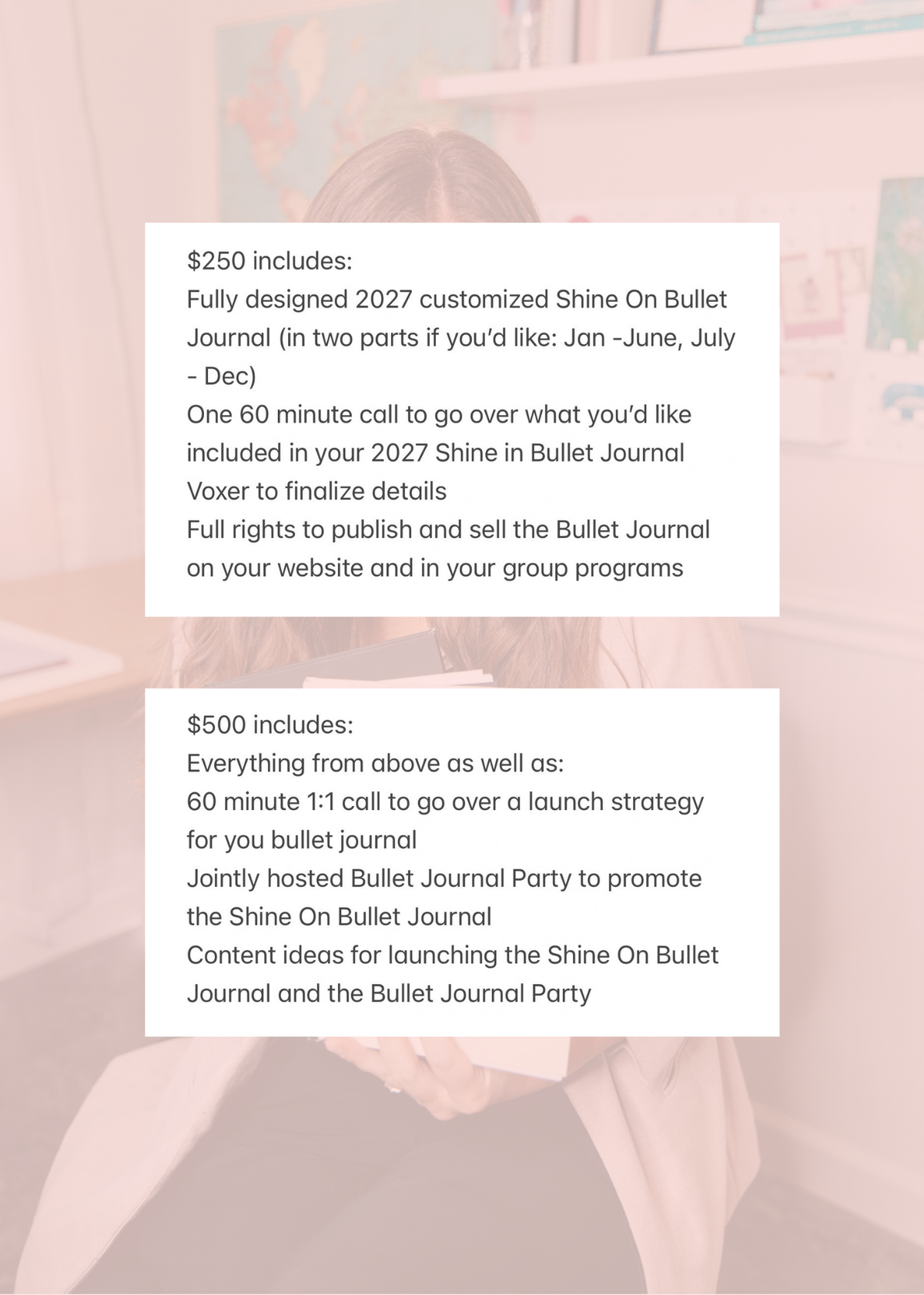 Becky's 2027 Custom Bullet Journal