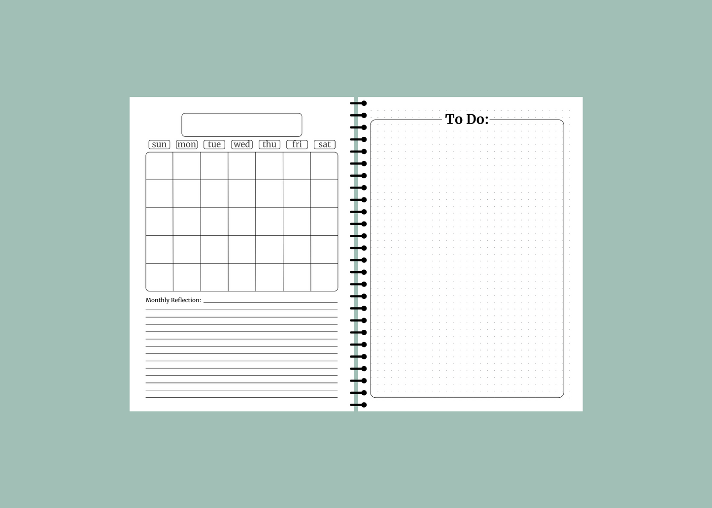 Chelsey's Content + Meal Planner